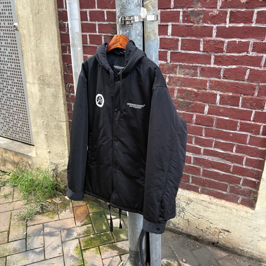 20AW 언더커버 준타카하시 메모리 웨더 롱 후디드 코치 자켓 상품이미지1