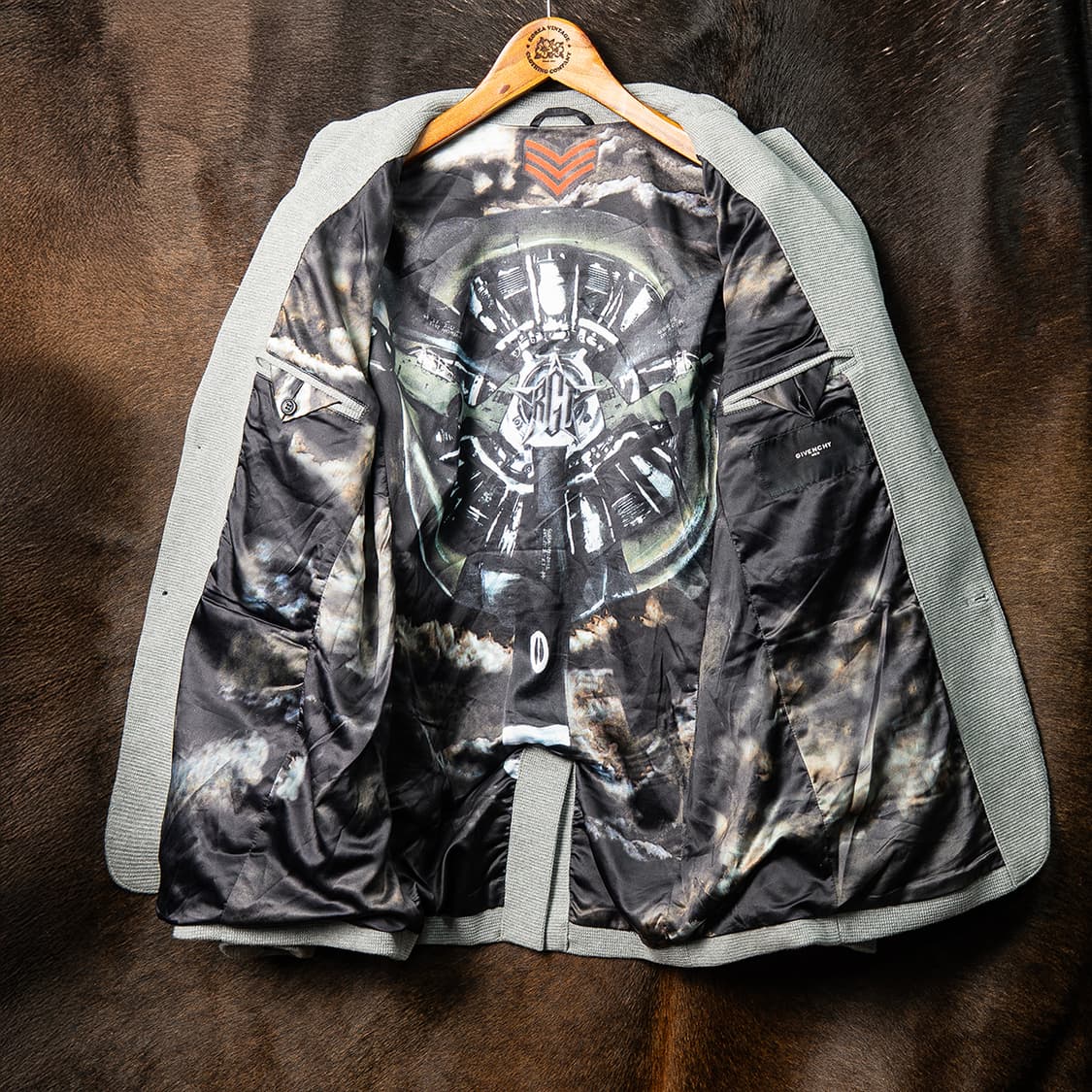 [105] 지방시 14FW 리카르도 티시 와플 블레이져 그레이  상품이미지7