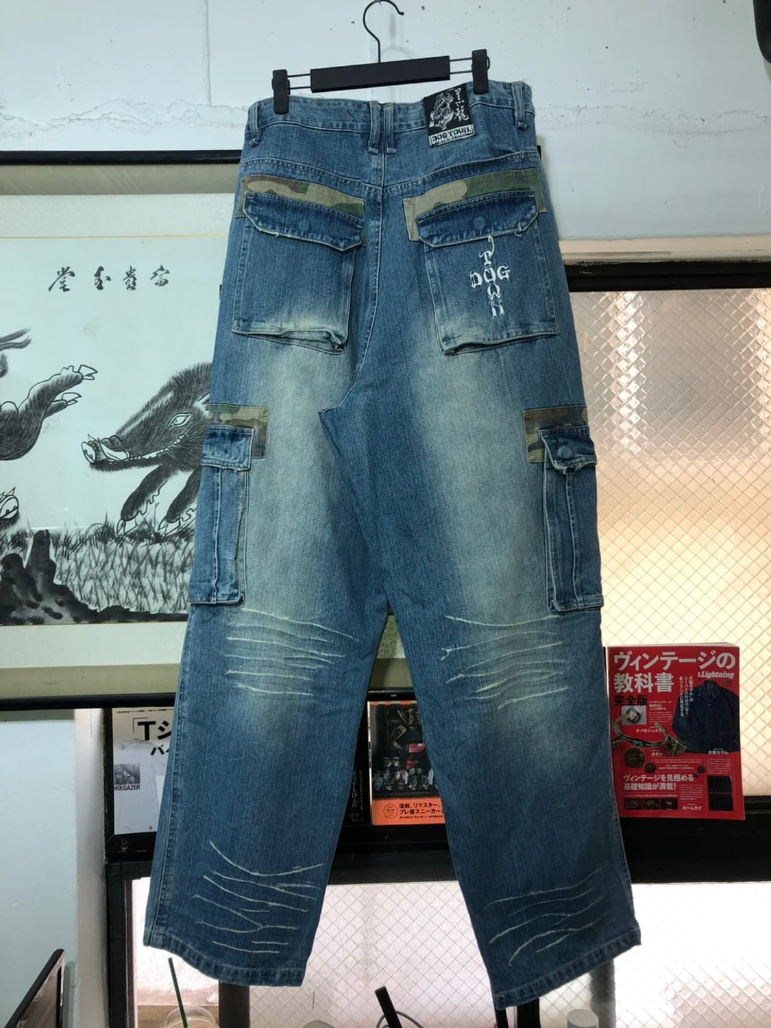 90's Old DogTown Black Dragon Wide Cargo 상품이미지9