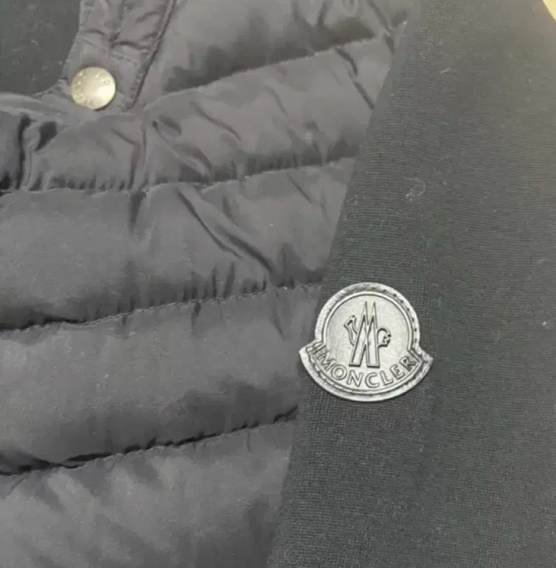 몽클레어 니트패딩 블랙와펜 (XL) 상품이미지2