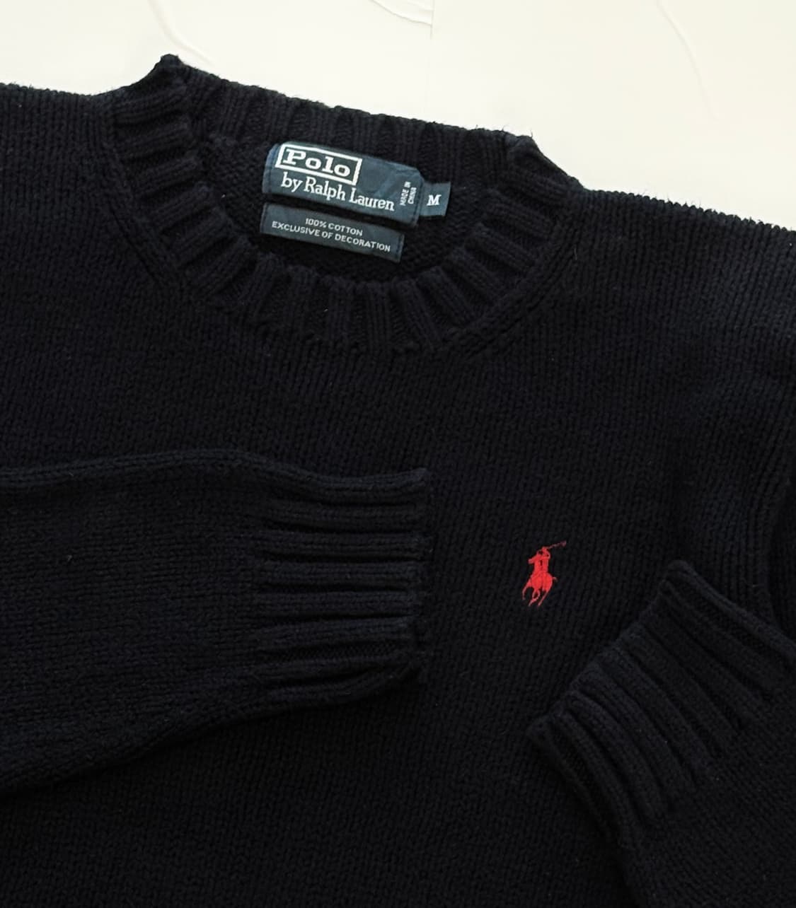 Polo 폴로랄프로렌 네이비 니트 상품이미지3