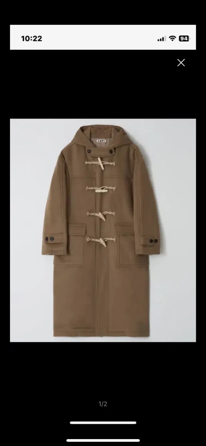 로파이 더플코트 베이지m 세상품 상품이미지2
