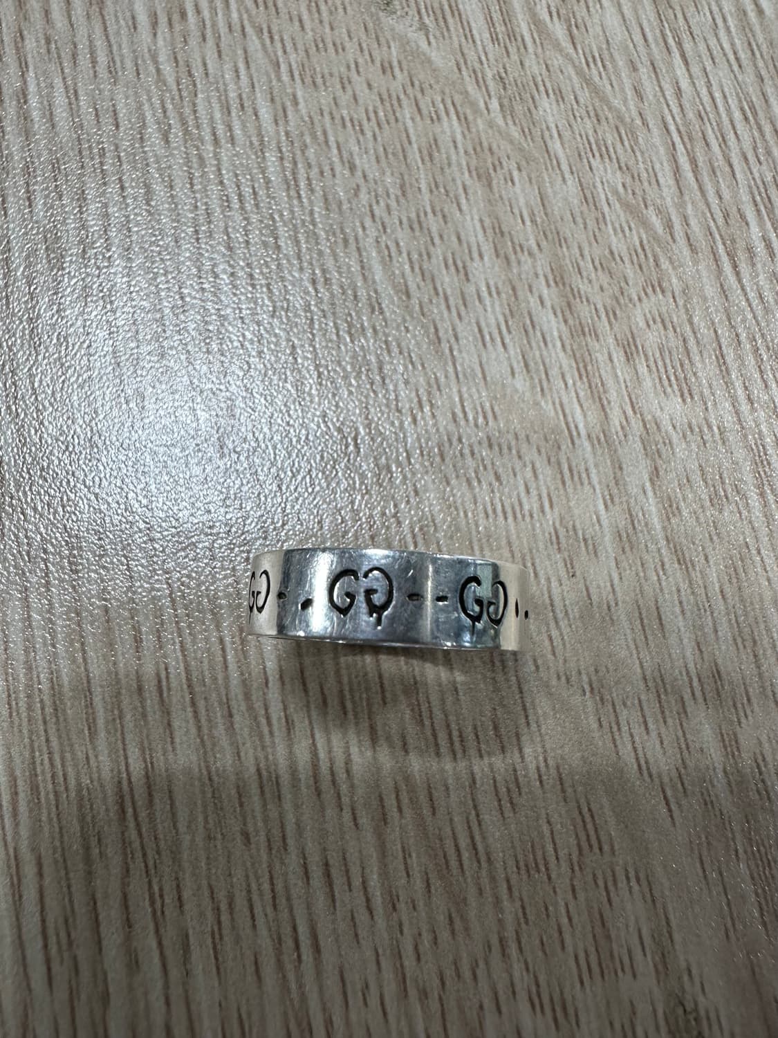 [정품, 풀구성] 구찌 고스트 링 6mm 반지 16호 상품이미지8