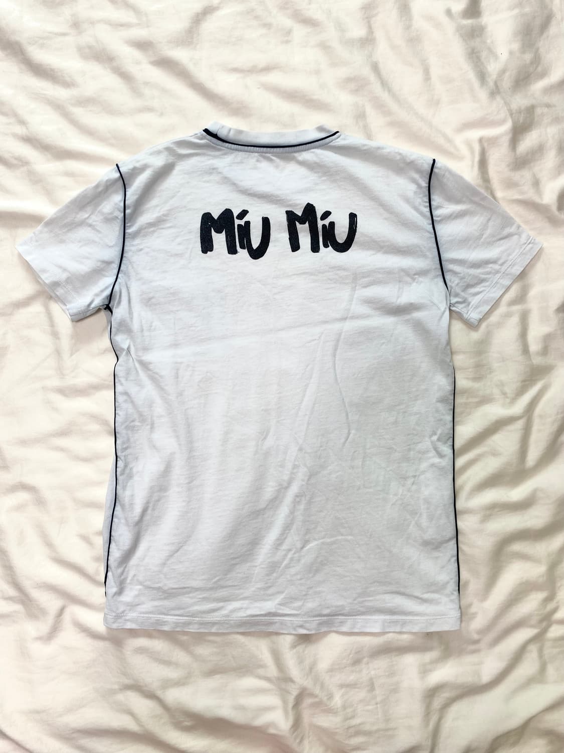 miu miu 백로고 포인트 티셔츠 상품이미지5