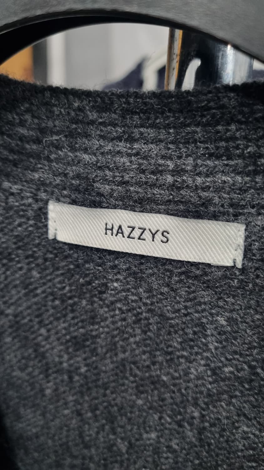 헤지스 hazzys 여성 롱 가디건 모 너구리 (호칭85-160)상태좋음 상품이미지3