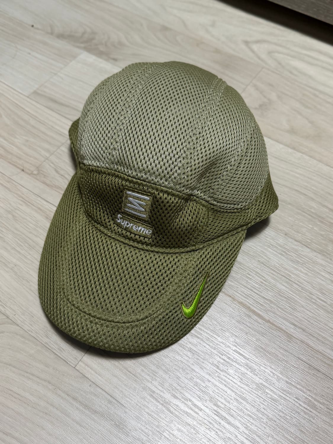 슈프림 나이키 샥스 모자 캡 올리브 상품이미지2