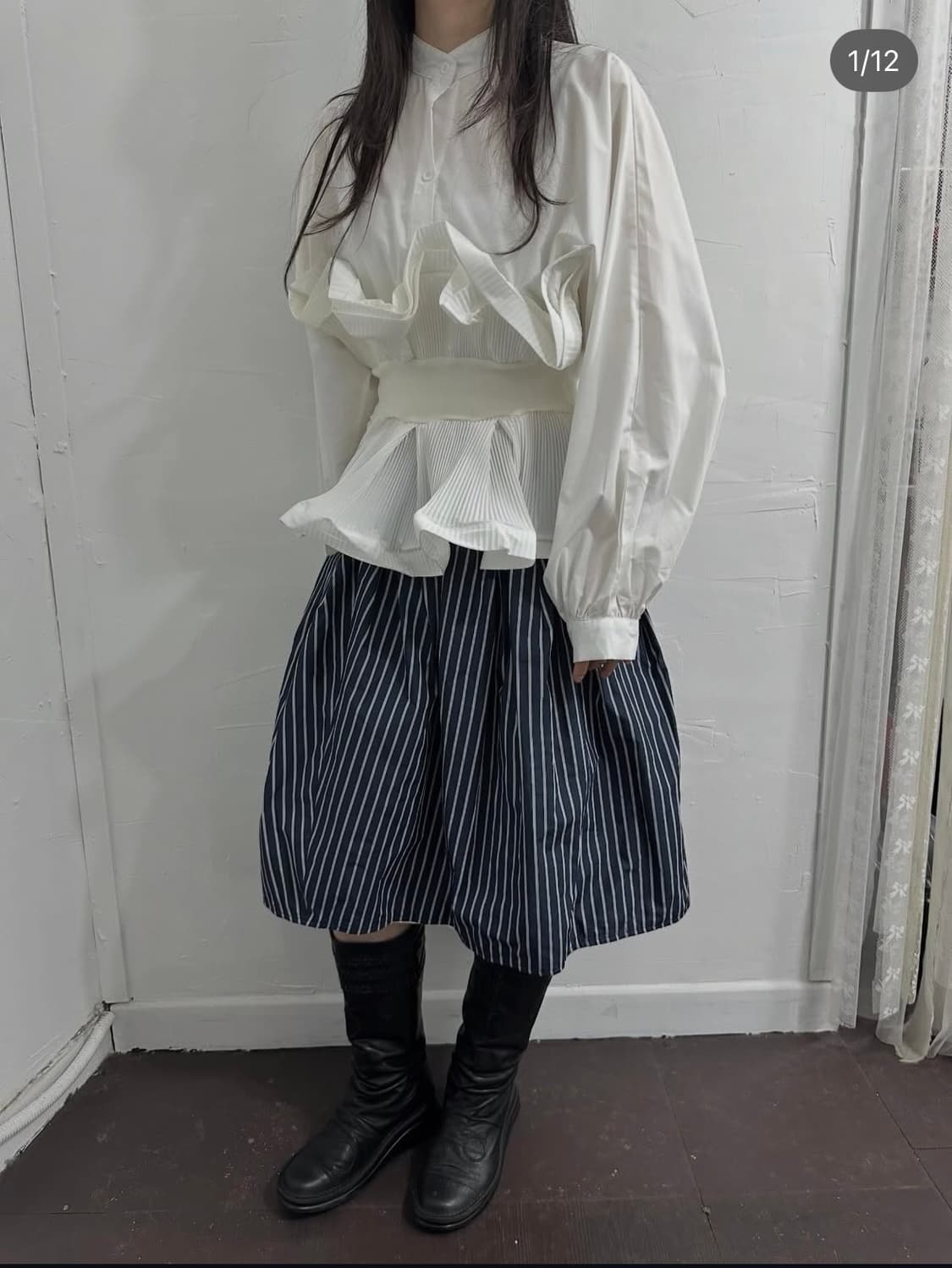 A:Zll design blouse 상품이미지5