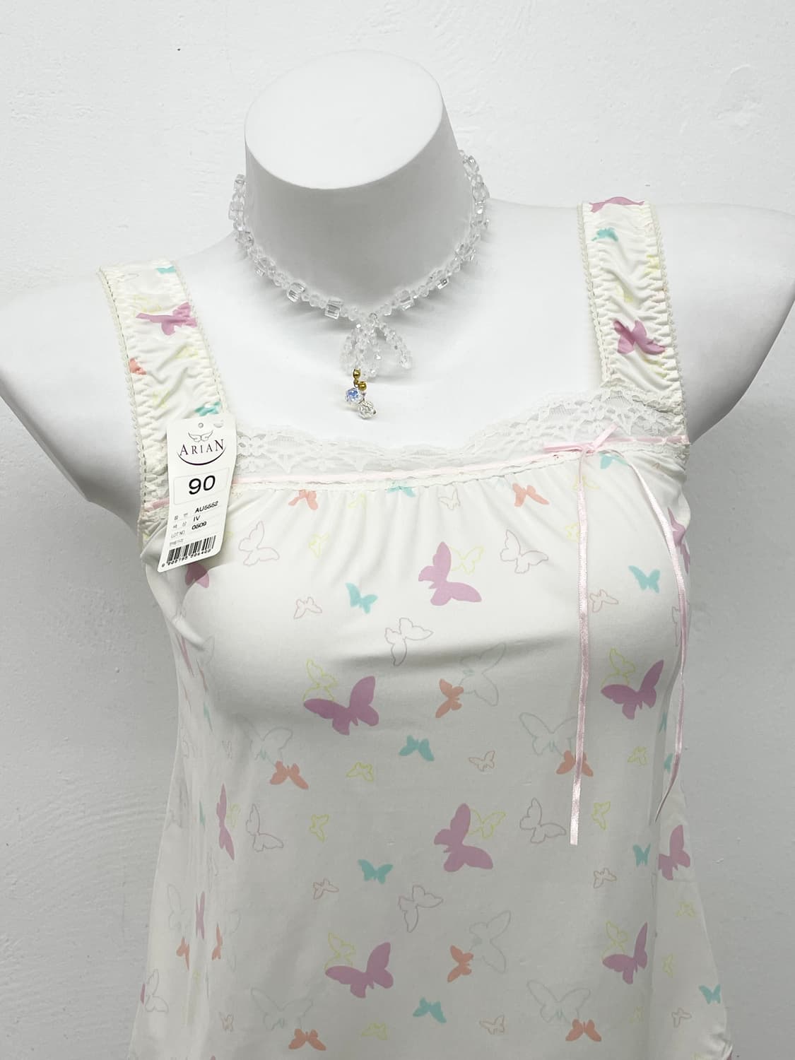 나비 코지 레이스 슬립 상품이미지2