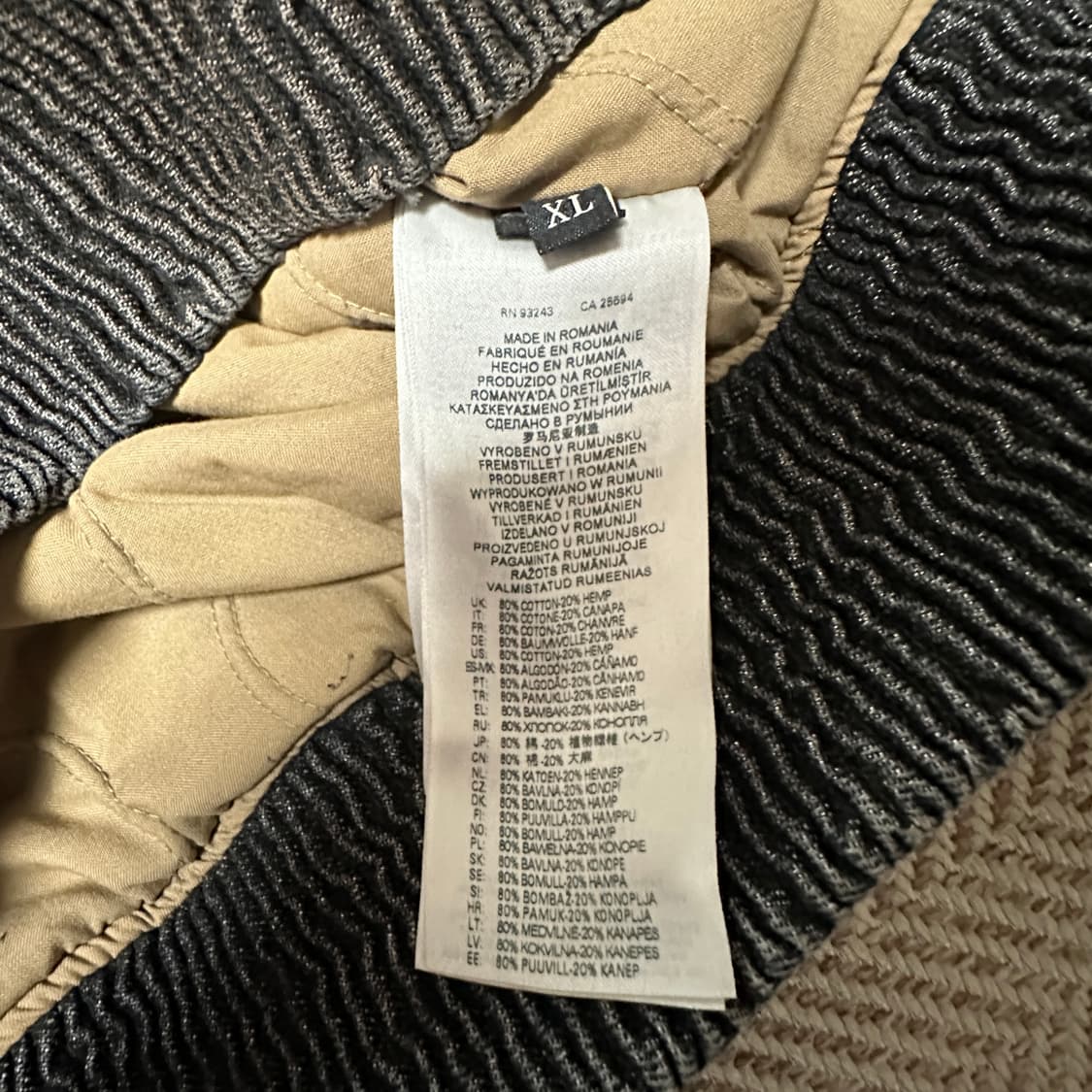 DIESEL black denim jacket 상품이미지5