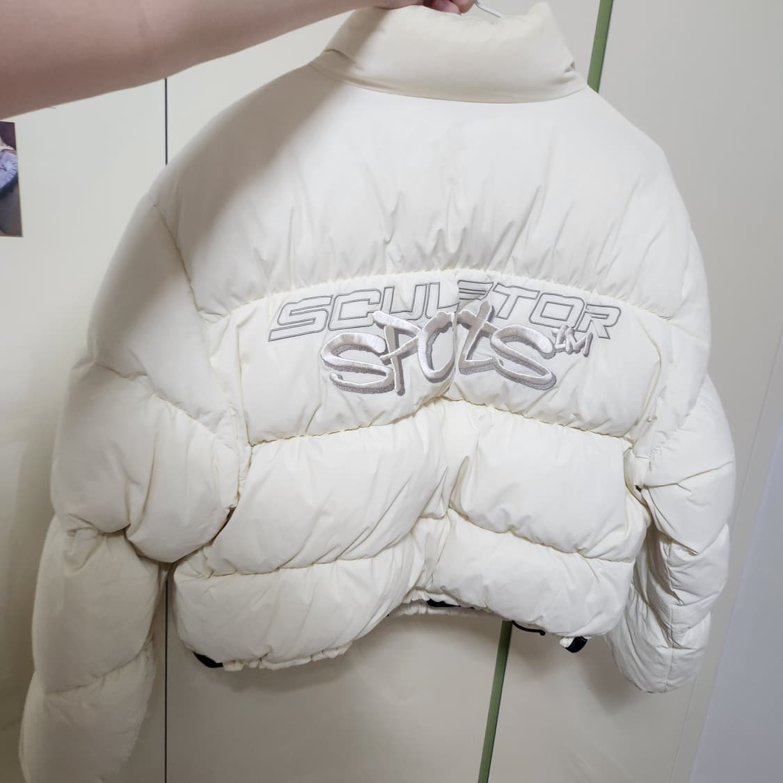 스컬프터 102 RDS 크롭퍼퍼 다운 아이보리 M 상품이미지2