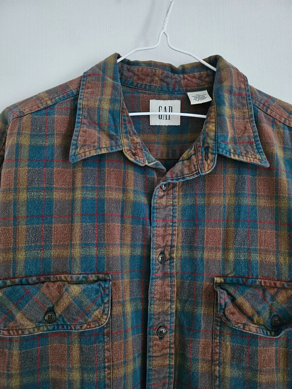90s 올드 갭 GAP 코튼 셔츠
 상품이미지4