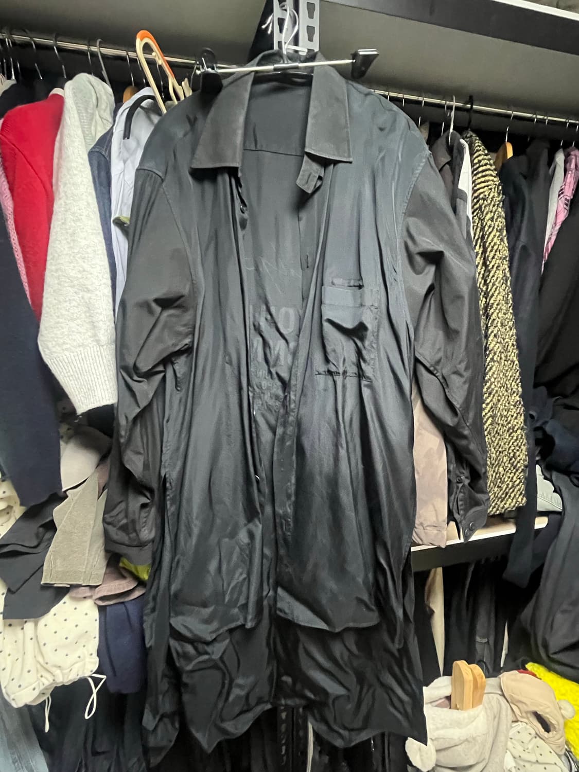 요지야마모토 뿌르옴므 스태프 셔츠 상품이미지1