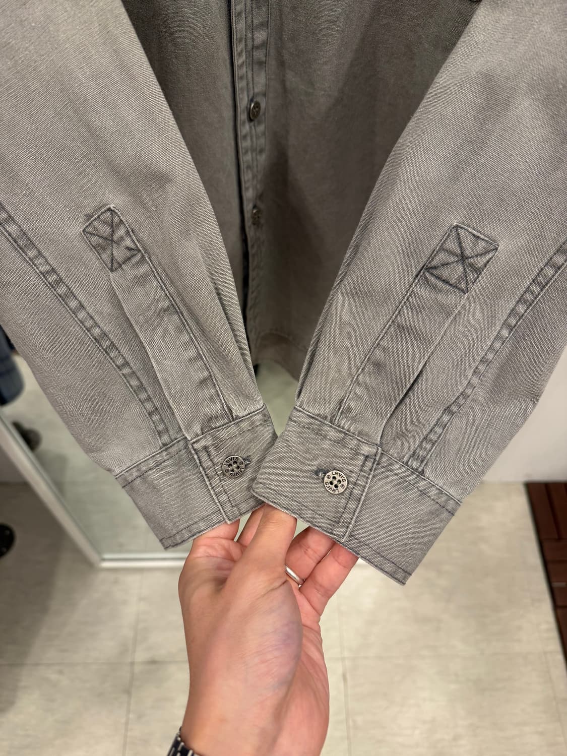 00s Levis 리바이스 데님 워크 셔츠 상품이미지4