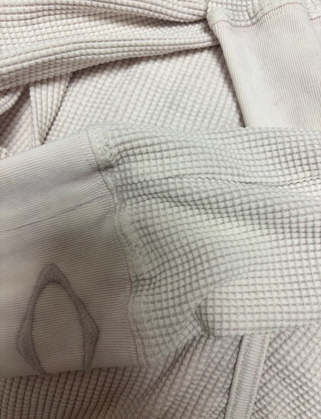 미스치프 레이어드 와플 후드  상품이미지4