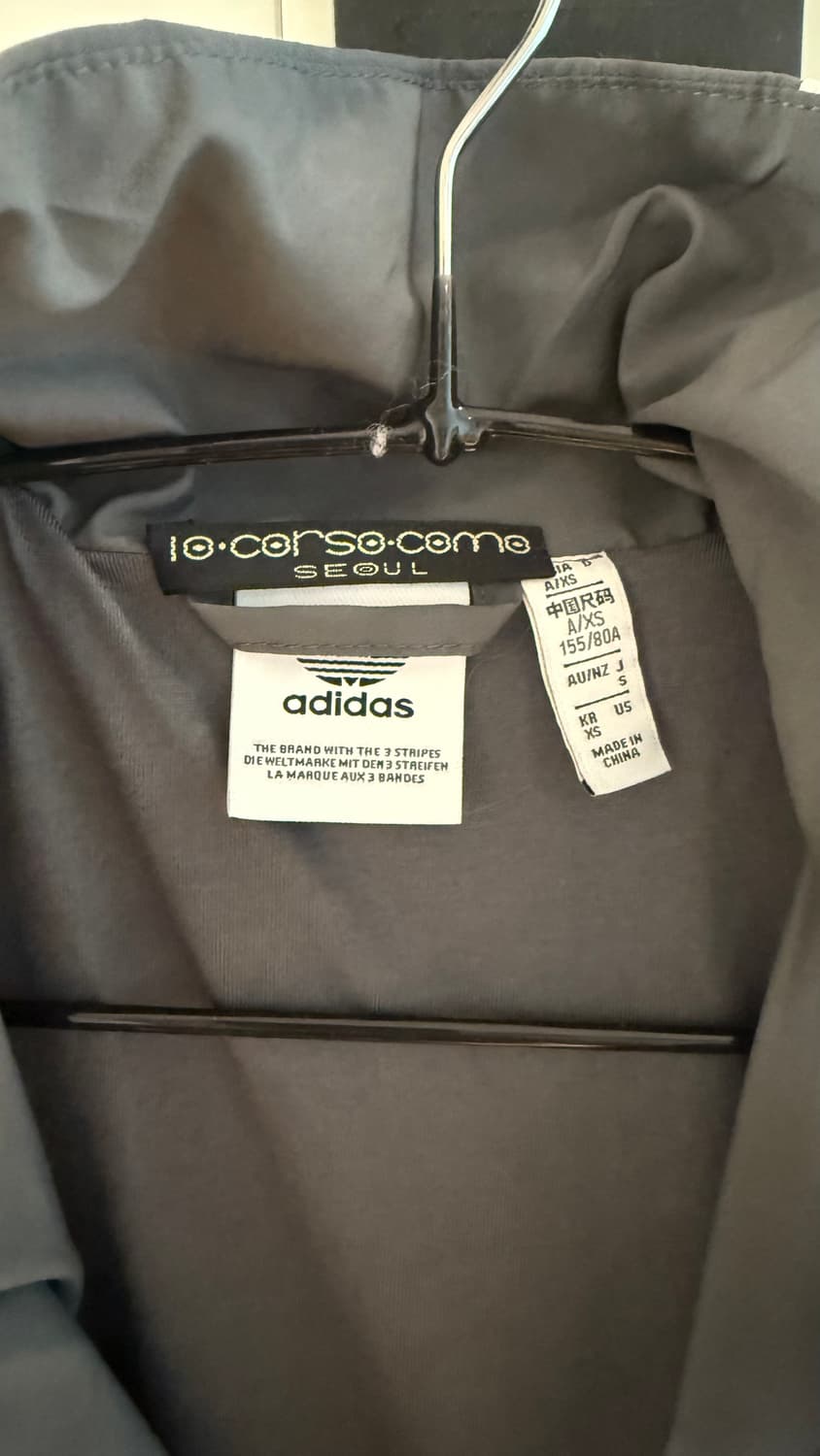 ADIDAS OVSD TRACK TOP 아디다스 오버사이즈드 트랙탑 XS 상품이미지3