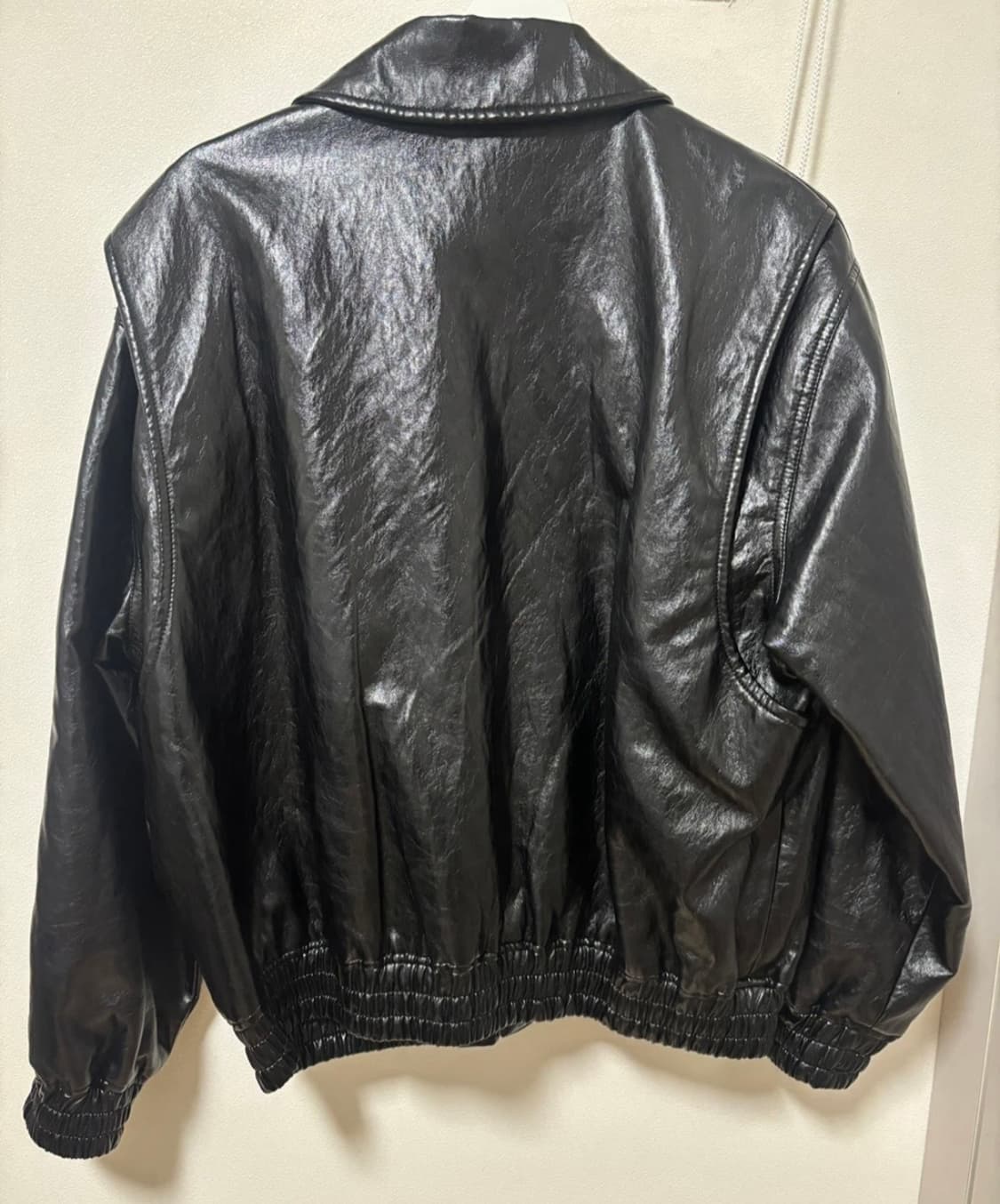 LFM 페이크 레더 자켓 상품이미지5