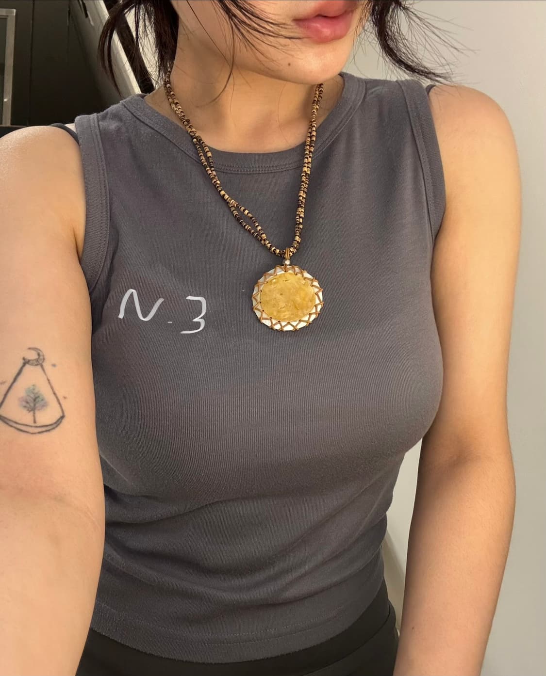 자개 빈티지목걸이 N.03 nacred necklace 상품이미지8