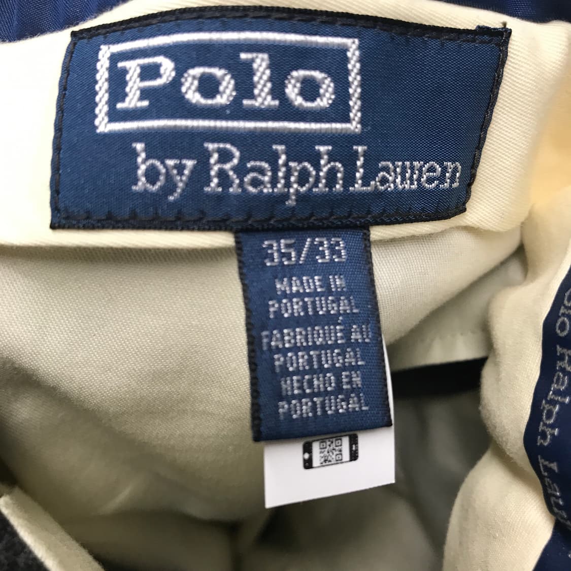 폴로 랄프로렌 QR 슬랙스 그레이 35/33 상품이미지5