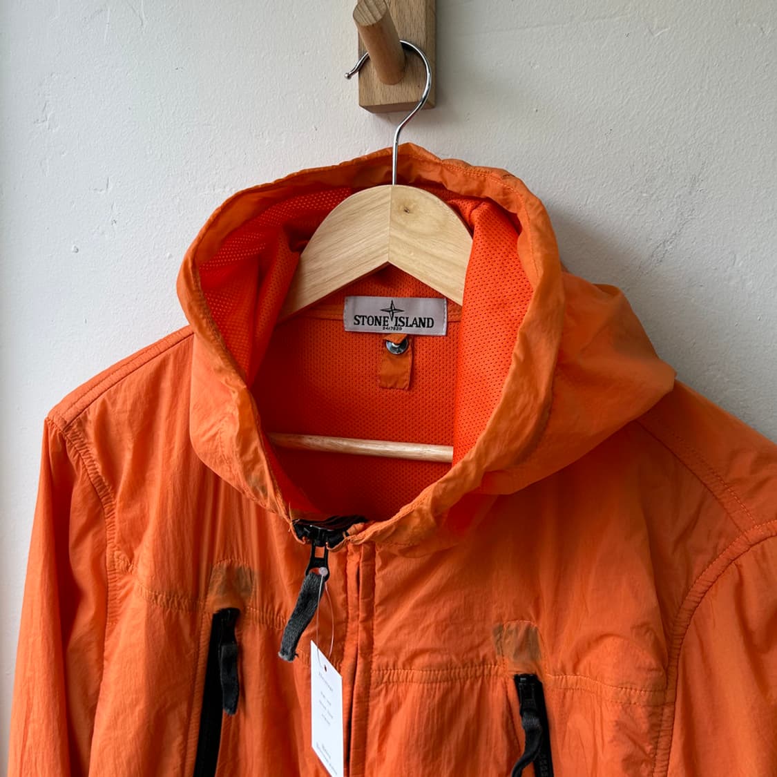 16735 - 스톤아일랜스 와펜 사선 지퍼 바람막이 자켓 상품이미지5