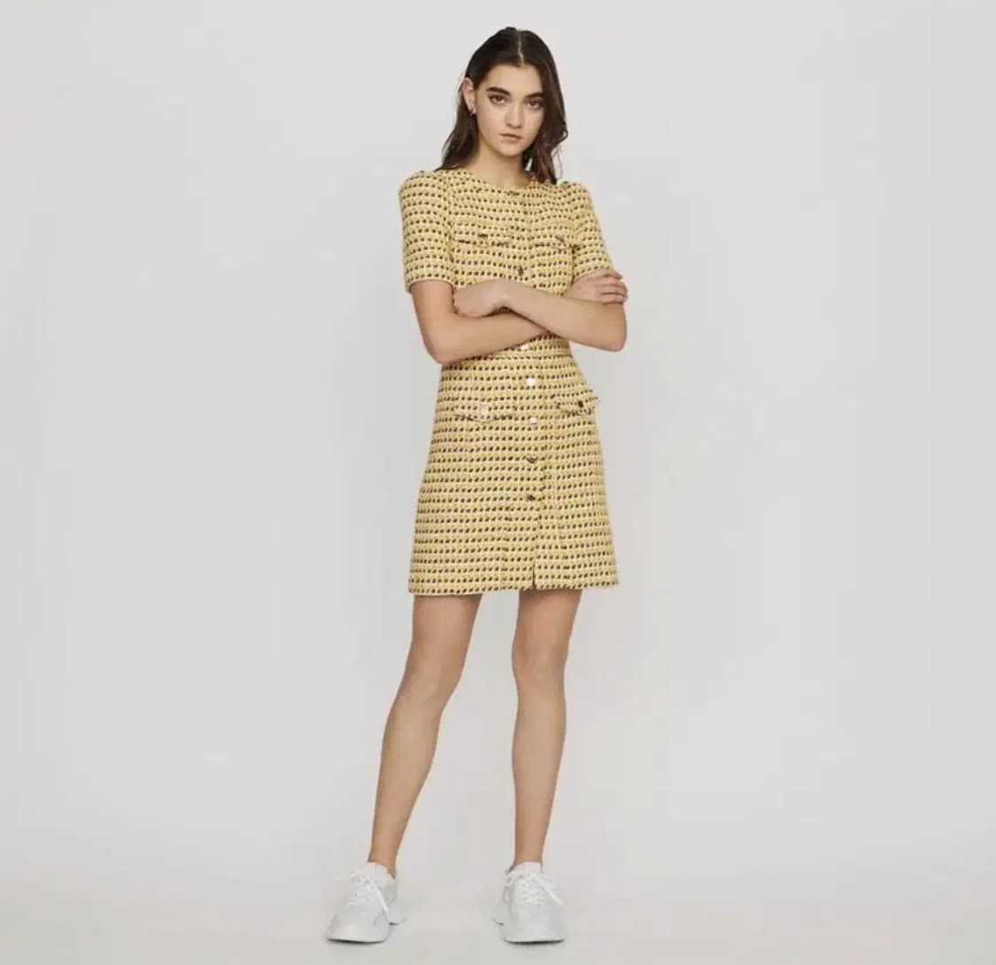 마쥬 트위드 원피스 34사이즈 상품이미지1