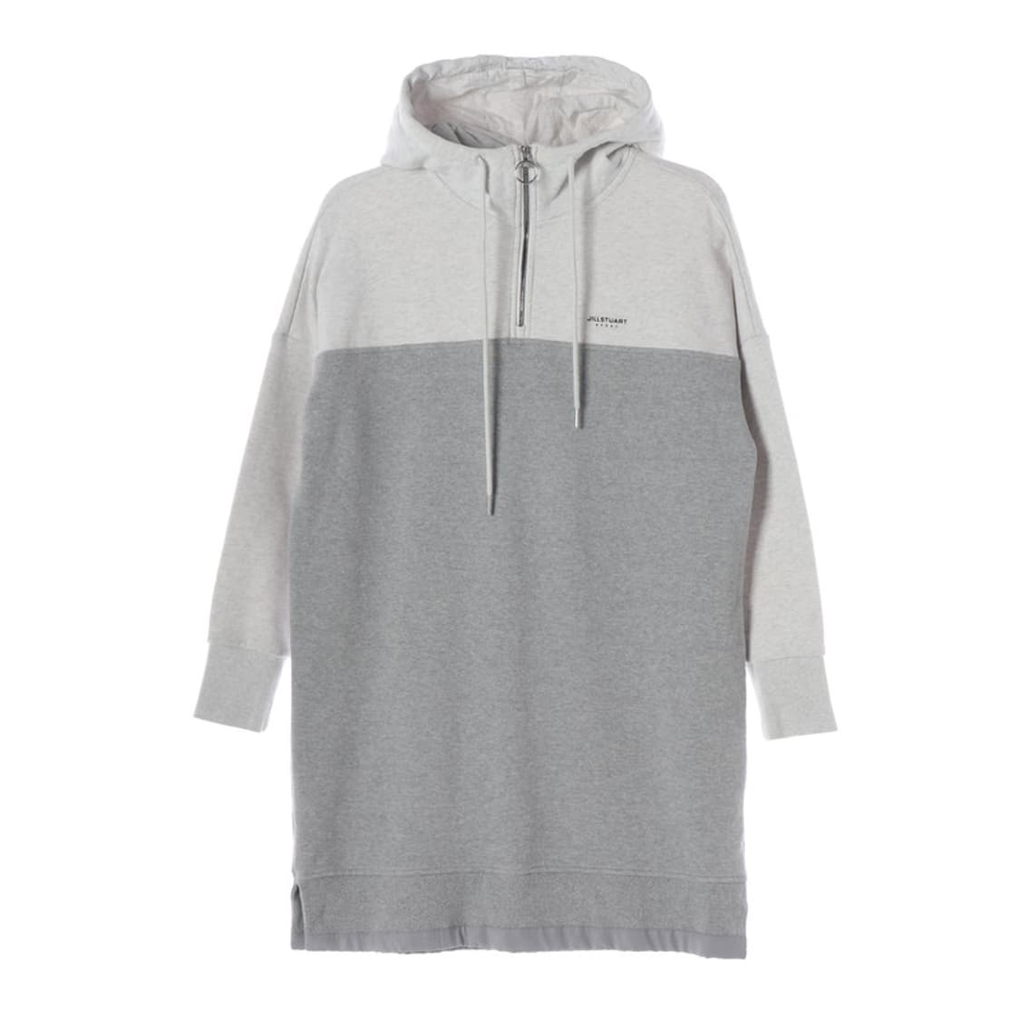 질스튜어트 스포츠 배색 하프집업 후드 원피스 95 상품이미지1