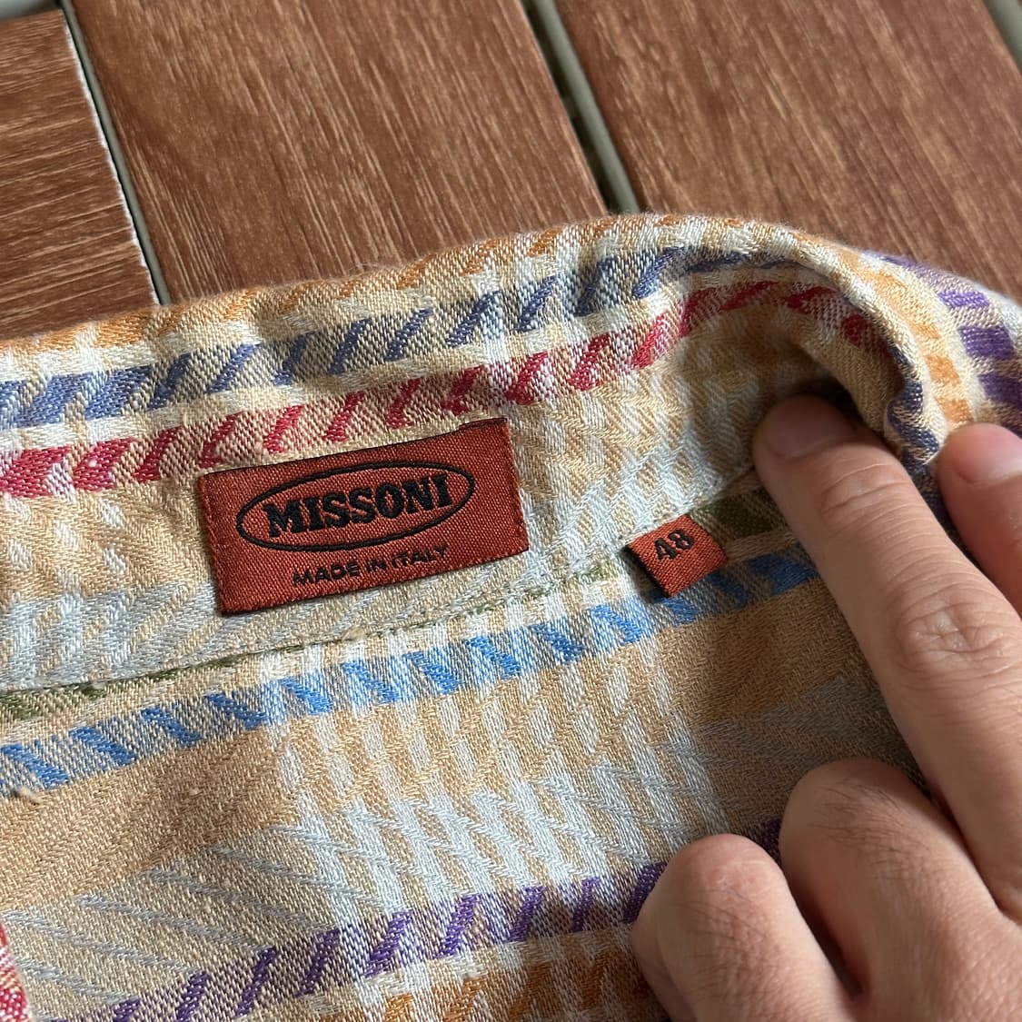 Missoni patten 1/2 shirts 상품이미지5