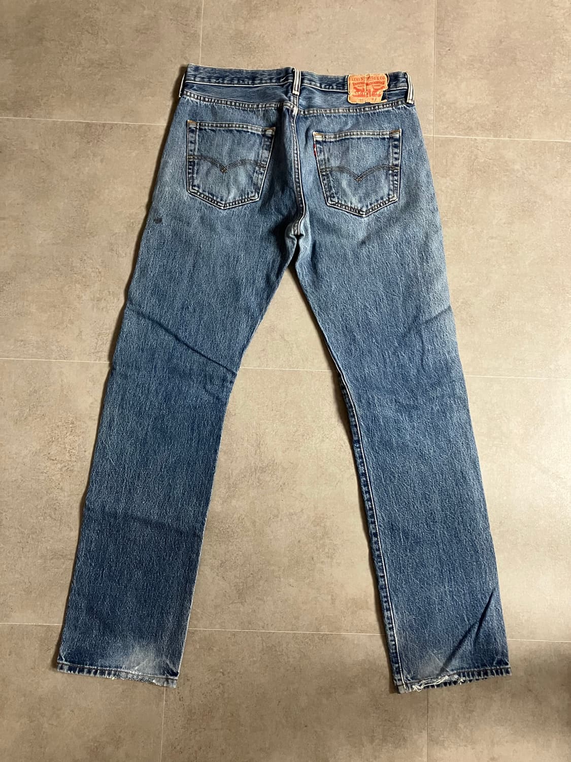 빈티지 리바이스501 리메이크 데님팬츠 상품이미지4