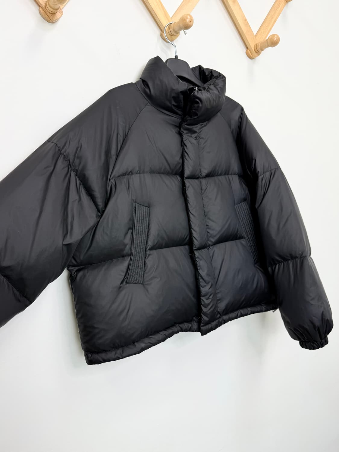 시야쥬 덕다운 크롭 패딩 상품이미지5
