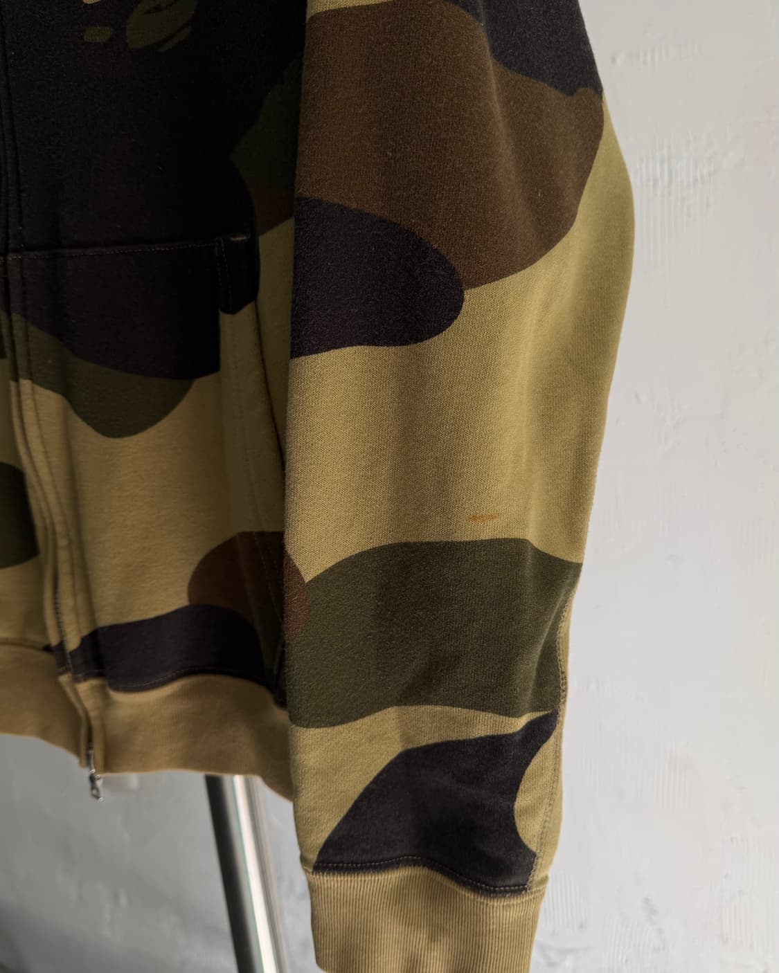 Bape 베이프 카모패턴 풀집업 후드 상품이미지7