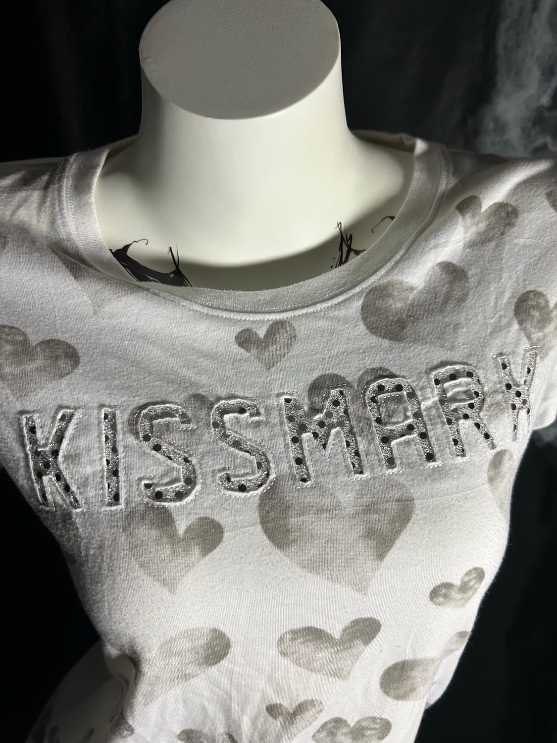 KISSMARK poppy heart tee 상품이미지2