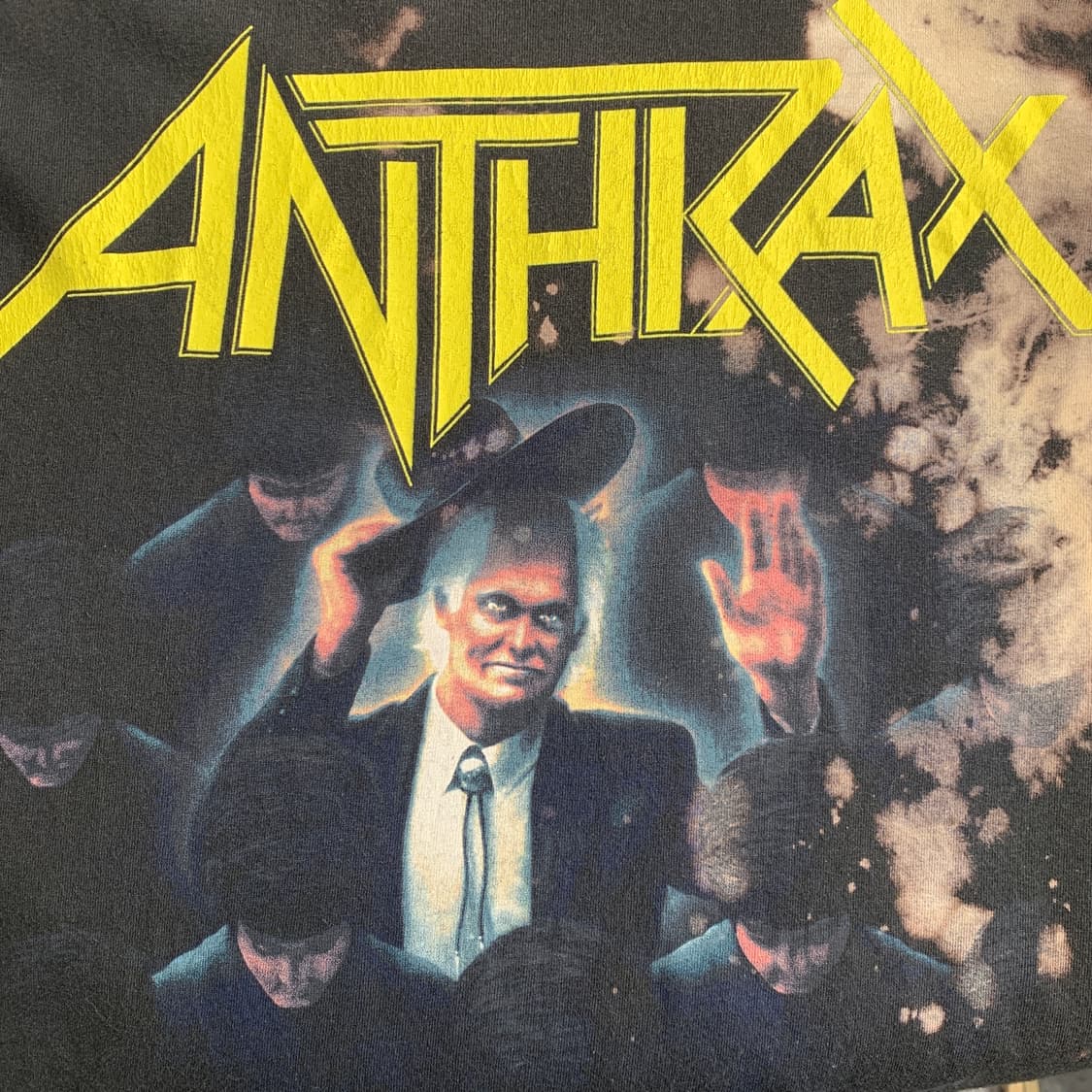 알스타일 ALSTYLE 빈티지 Anthrax 밴드 프린트 티셔츠 1545 상품이미지6