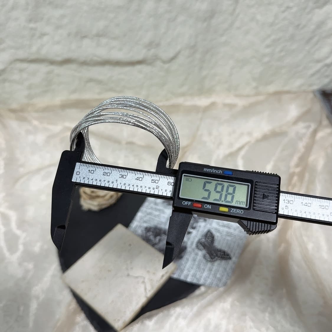 빈티지 마테 레이어드 오픈 팔찌 상품이미지2