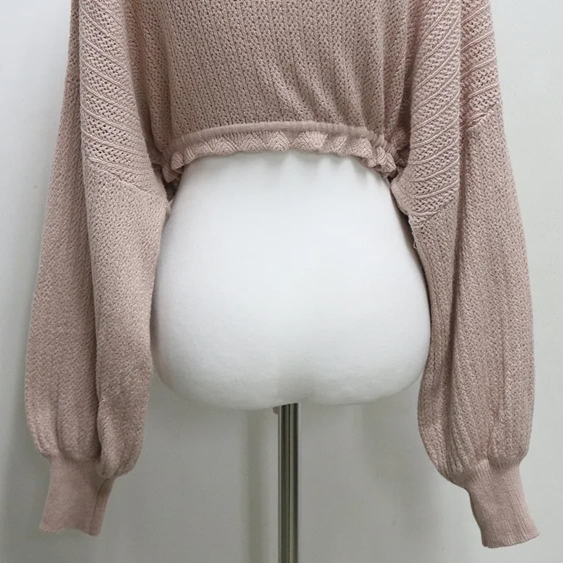 MYSTY WOMAN 핑크 볼레로 가디건 60475 상품이미지7