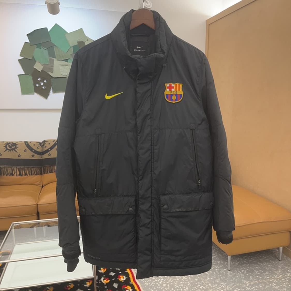 나이키 바르샤 바르셀로나 스톰핏 미들 패딩 M C06524 상품이미지3