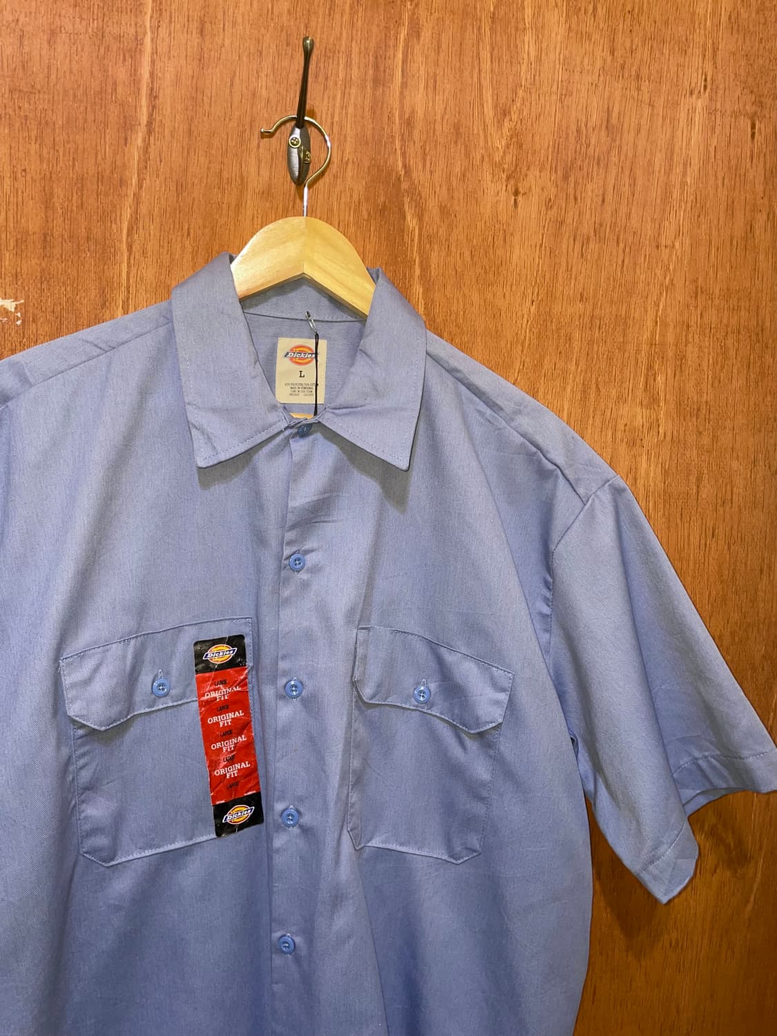 (L) Dickies 디키즈 반팔 워크 셔츠 상품이미지3