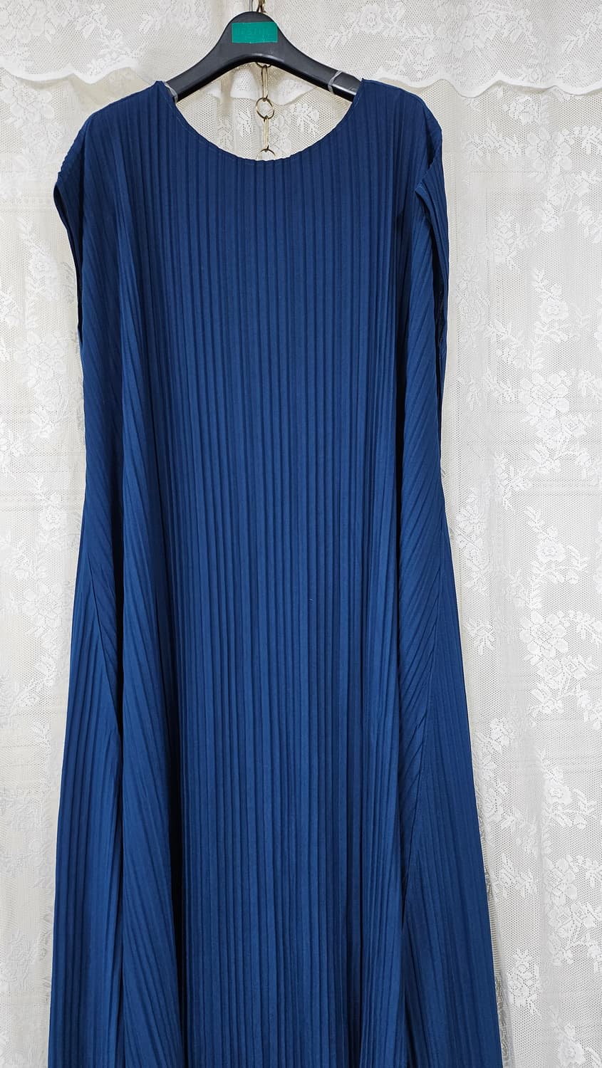 네이비 플리츠 주름 원피스  상품이미지7