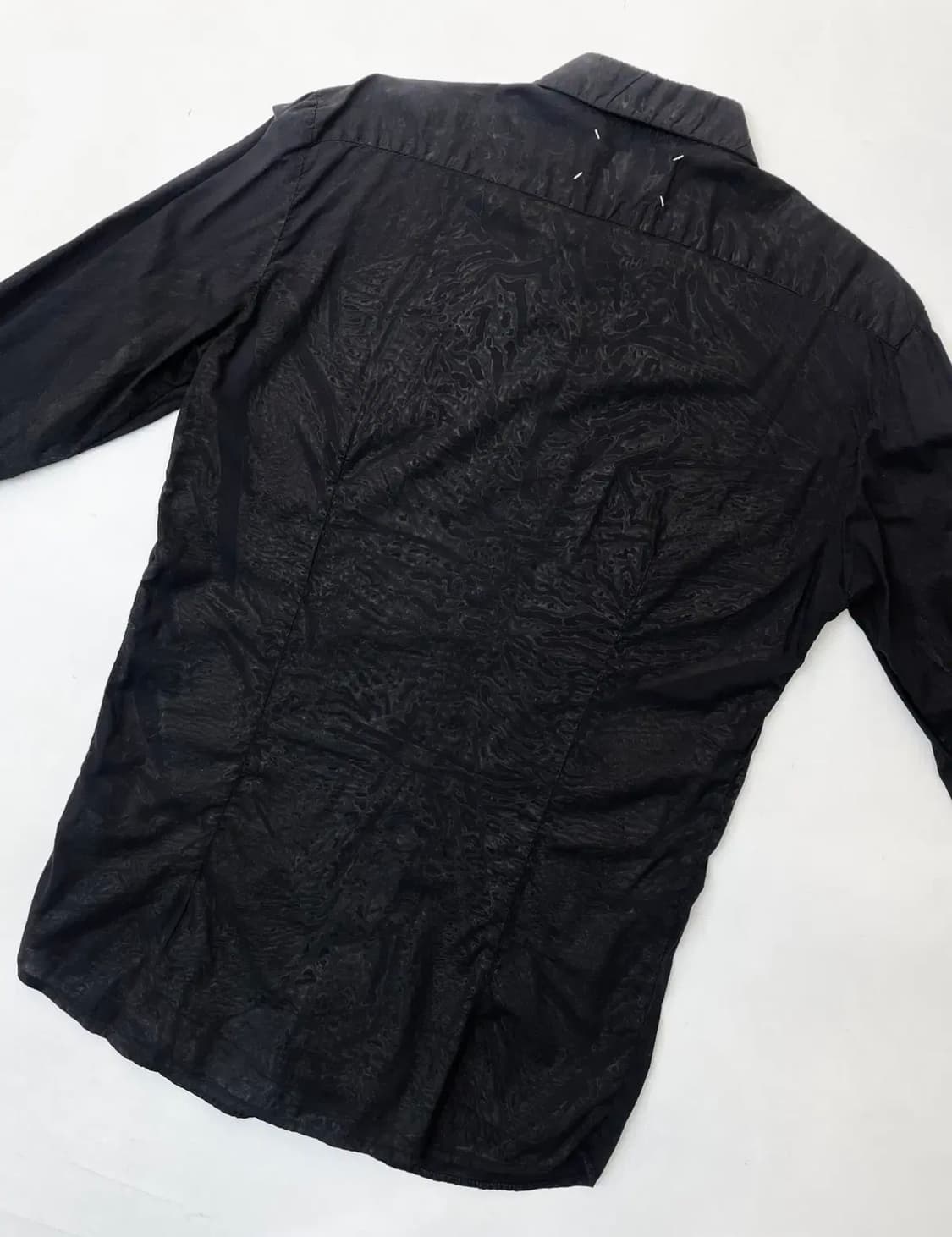 마틴 마르지엘라 왁스 오일 페이드 빈티지 셔츠 상품이미지5