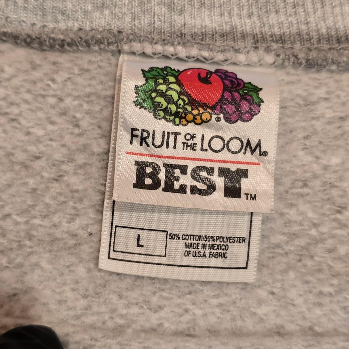 80s 프루트 오브 더 룸 BEST 크루넥 스웻셔츠 상품이미지5