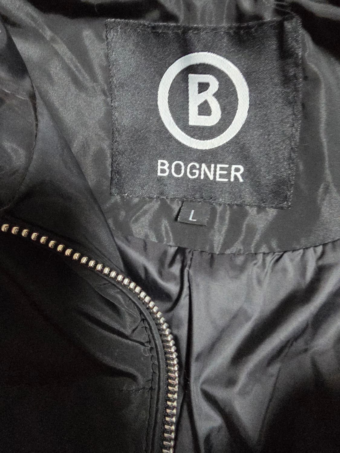 보그너자수다운숏패딩 L 상품이미지7