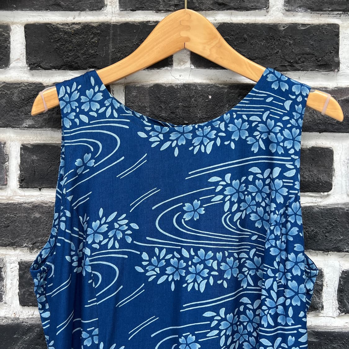 BLUEBLUE 인디고 레이온 원피스 상품이미지2