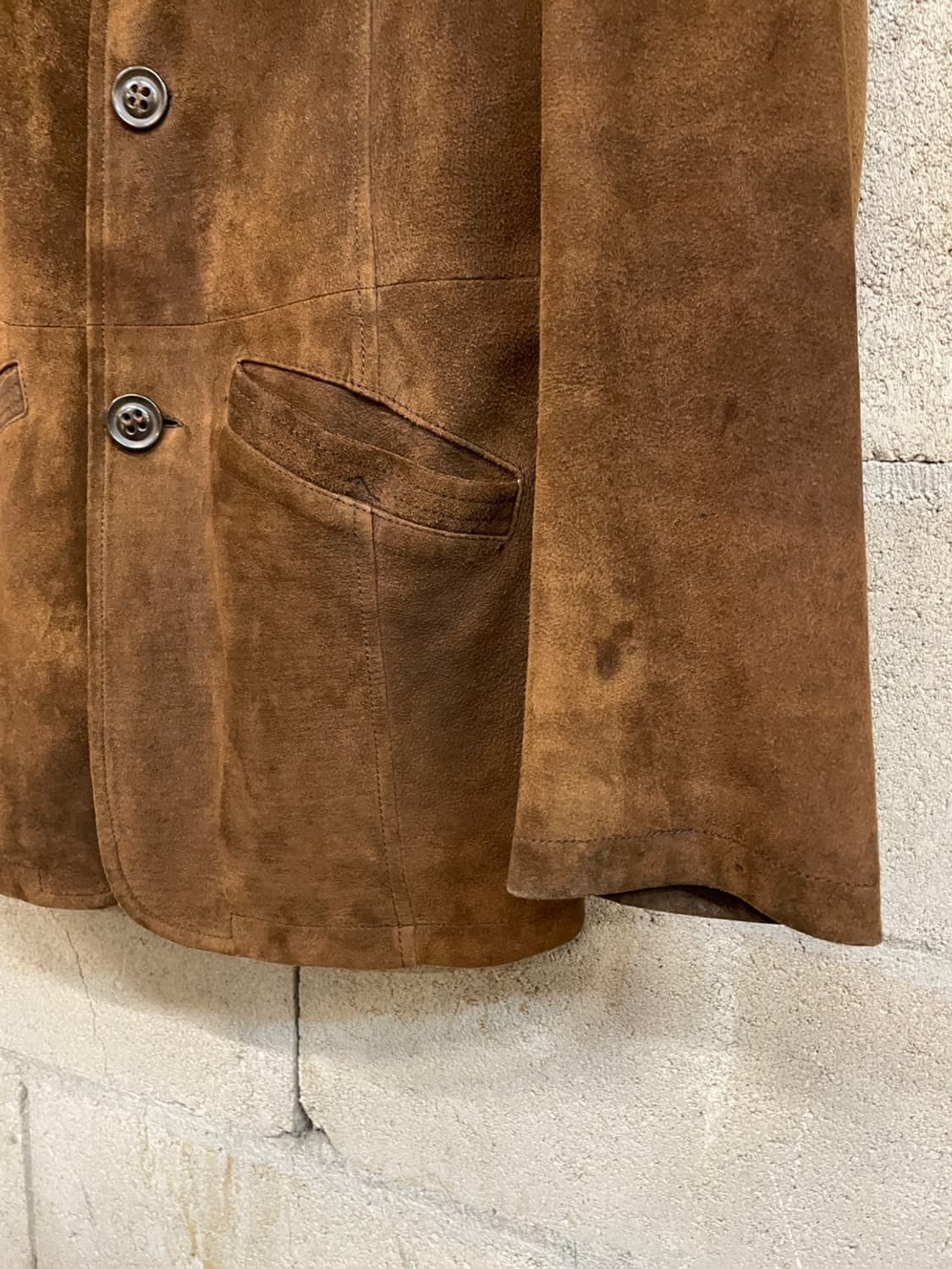 아르마니 진스 스웨이드 블레이저 자켓 상품이미지4