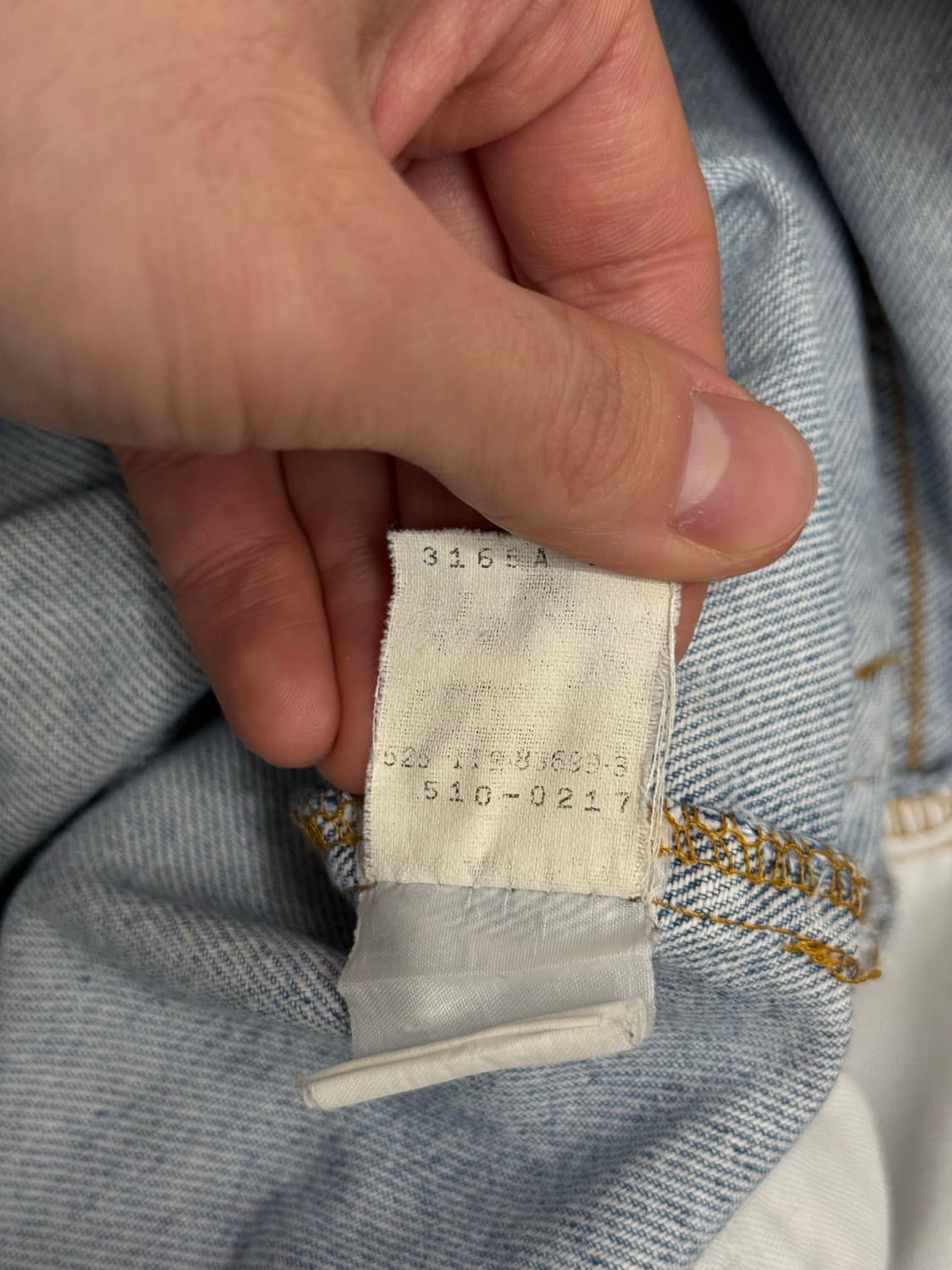 90s USA Levi's 510 Tapered Denim Pants 상품이미지9