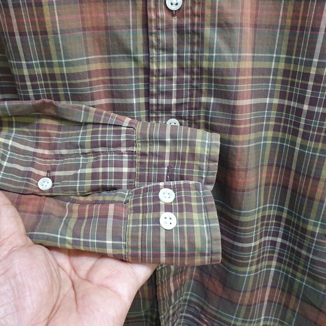 폴로 랄프로렌 긴팔 체크셔츠(95) 상품이미지3