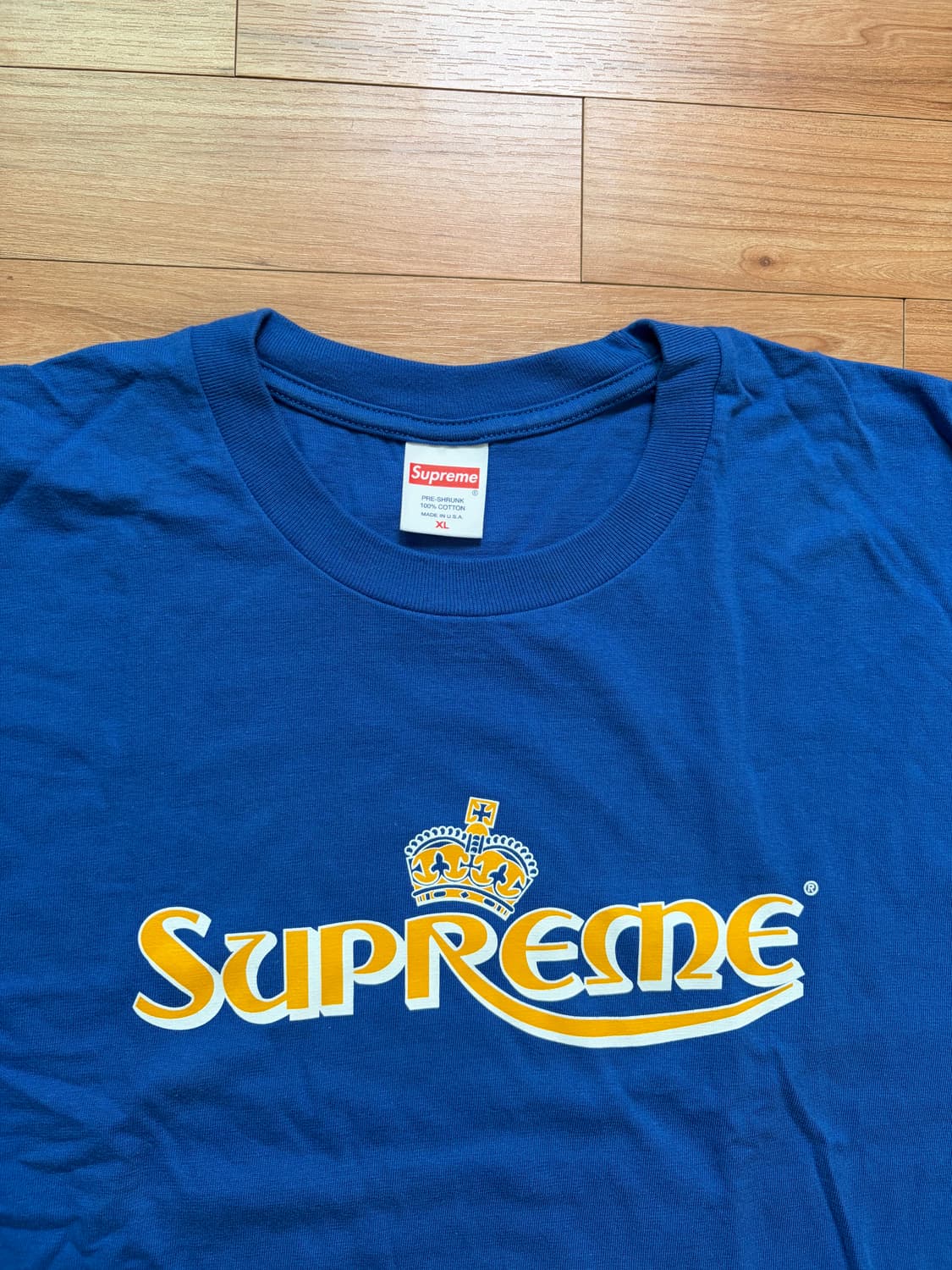 [XL] 슈프림 크라운 티셔츠 로얄 상품이미지2