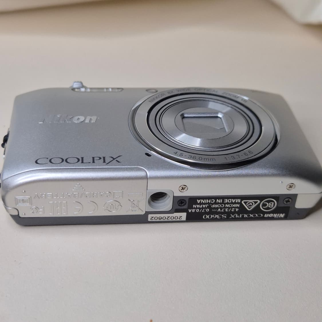 에스파, NCT 픽💭 Nikon COOLPIX S3600 실버 미품🤍 상품이미지9