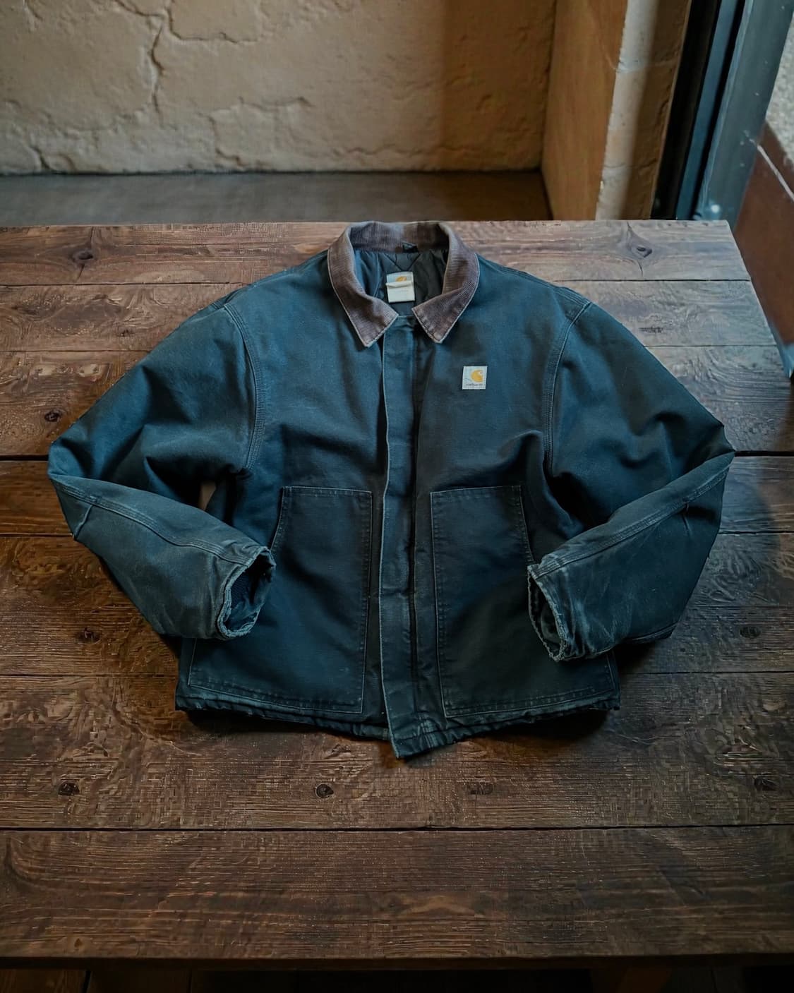 칼하트 OG J02 petrol 아틱 자켓 디트로이드 상품이미지1