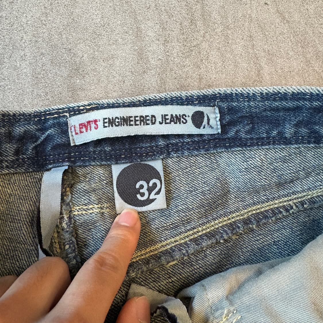 리바이스 정품 데님 엔진 청바지 바지 상품이미지6
