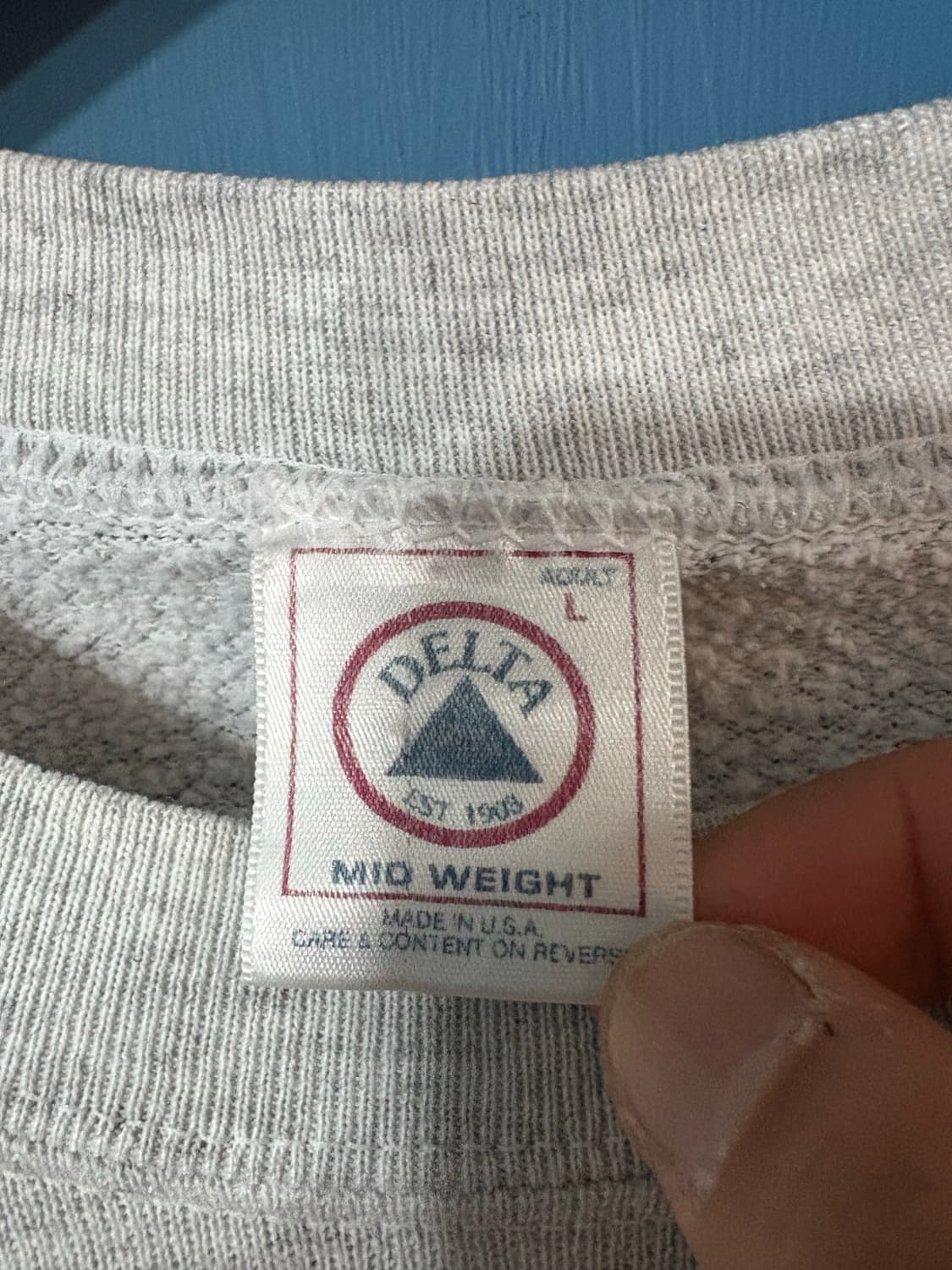 90' Delta  USA Sweatshirt.  상품이미지4