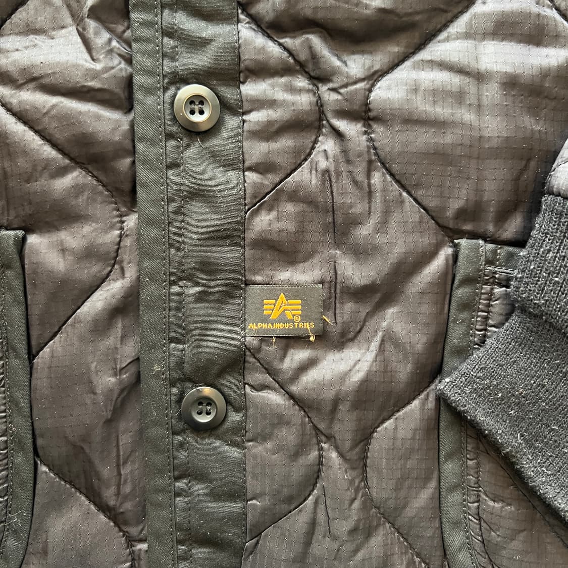 빈티지 00s CDG Alpha Industries 라이너 자켓 상품이미지8