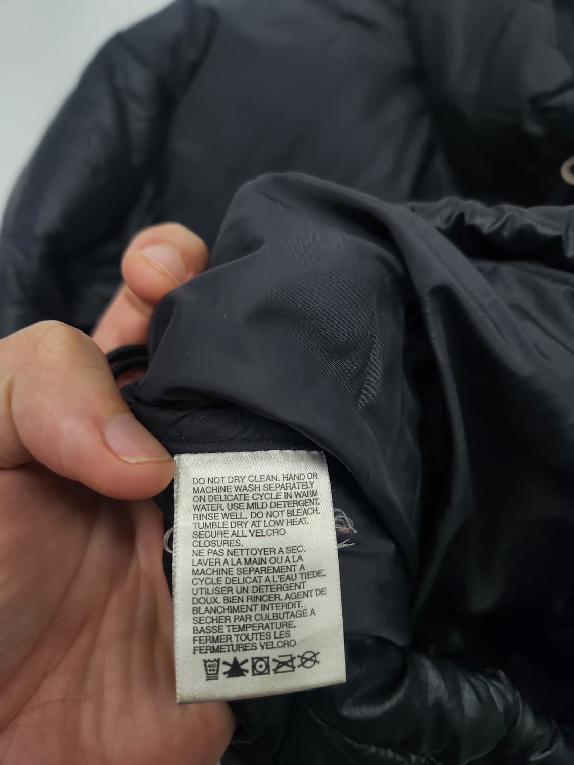 노스페이스 700 블랙 페딩 상품이미지6